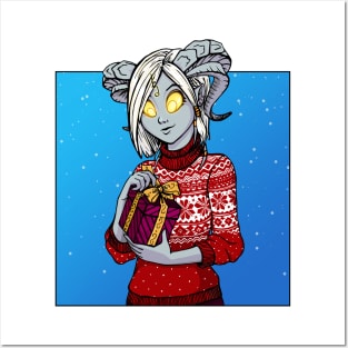 Draenei Christmas Posters and Art